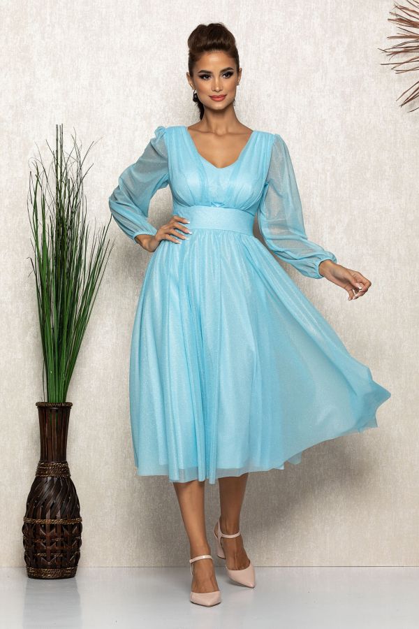 Wilma Light Blue Dress