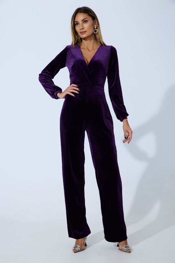 Chloe Purple Jumpsuit