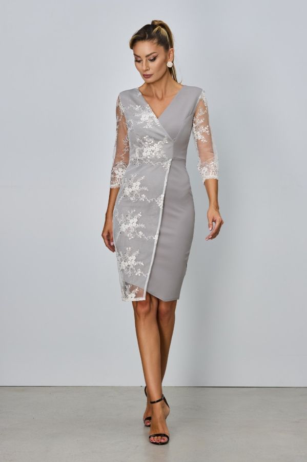 Verona Light Gray Dress