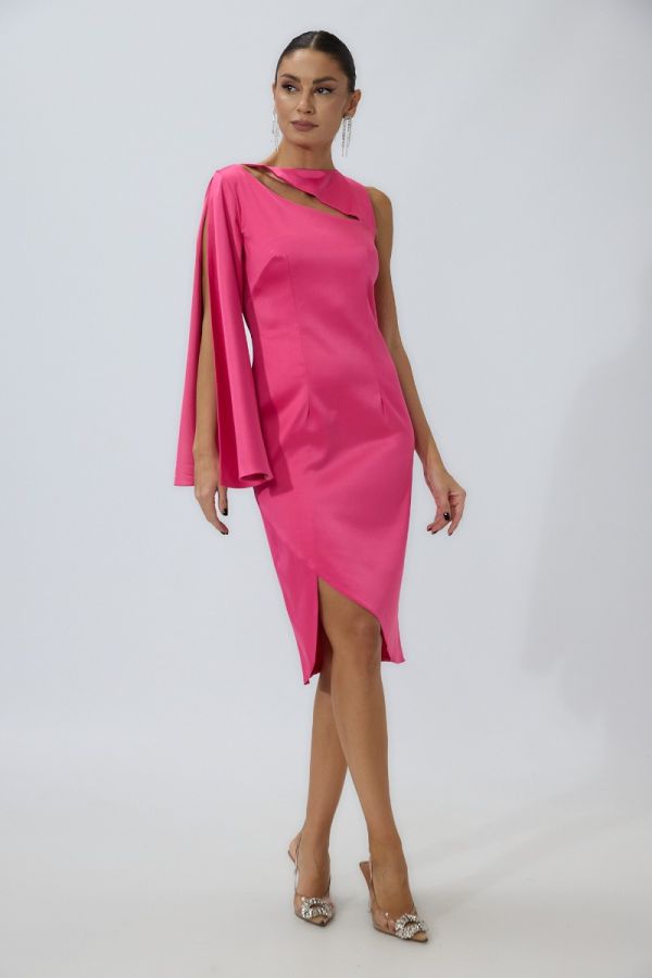 Moze Giulia Fuchsia Dress