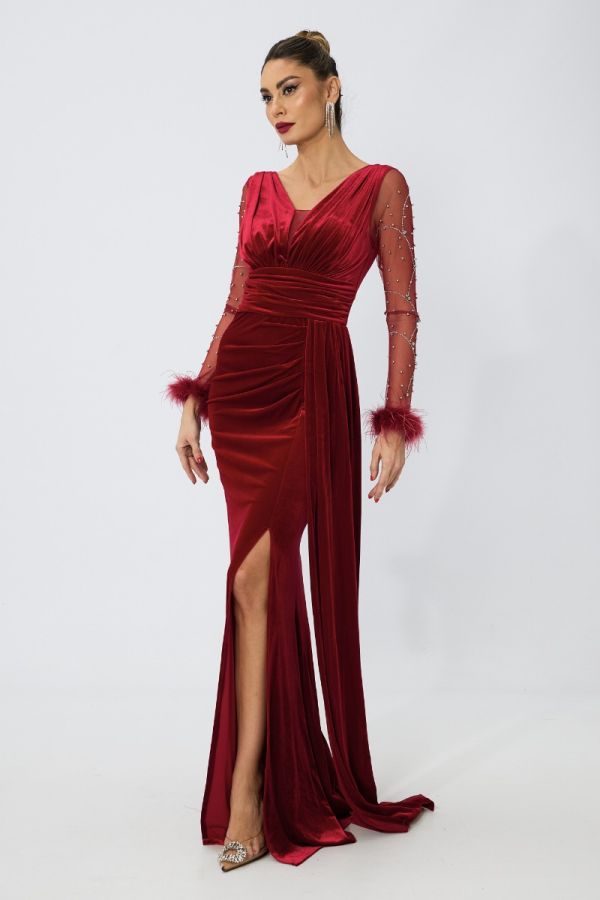 Trinidad Red occasion Dress