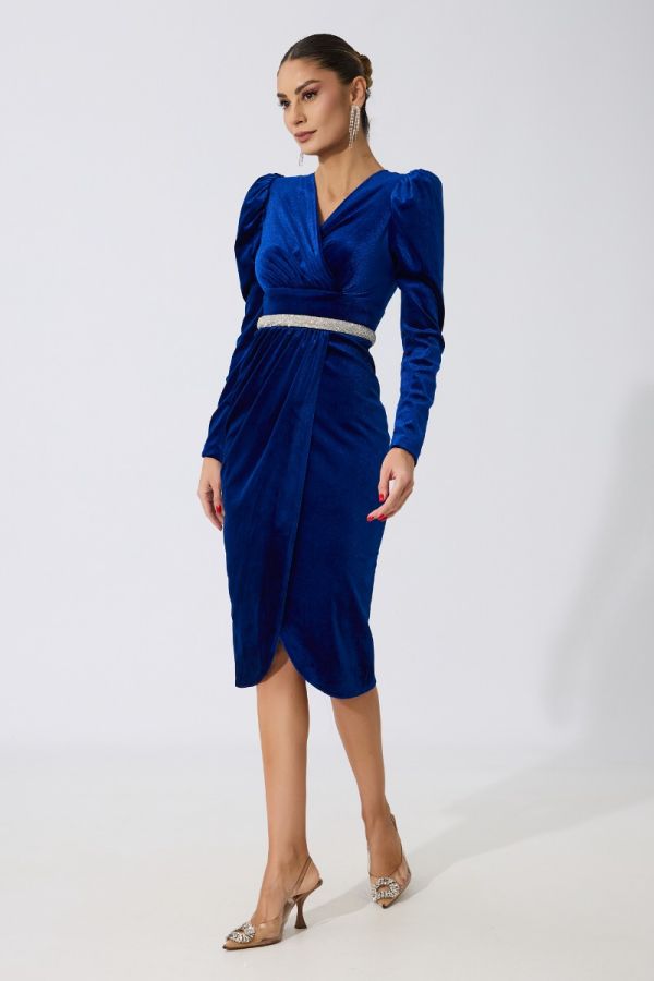 Damaris Royal Blue Dress