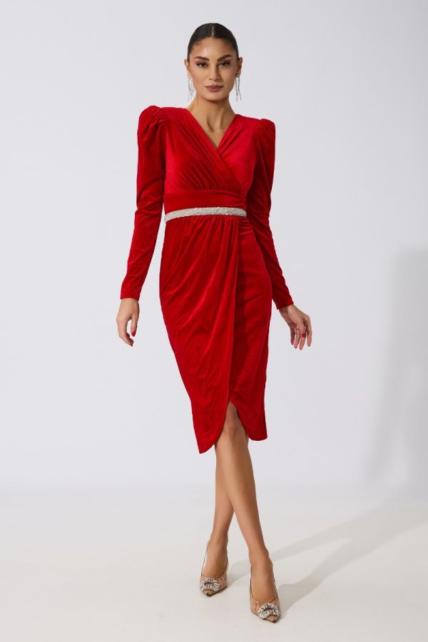 Damaris Red Dress