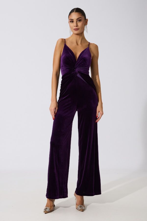 Vogue Purple Jumpsuit