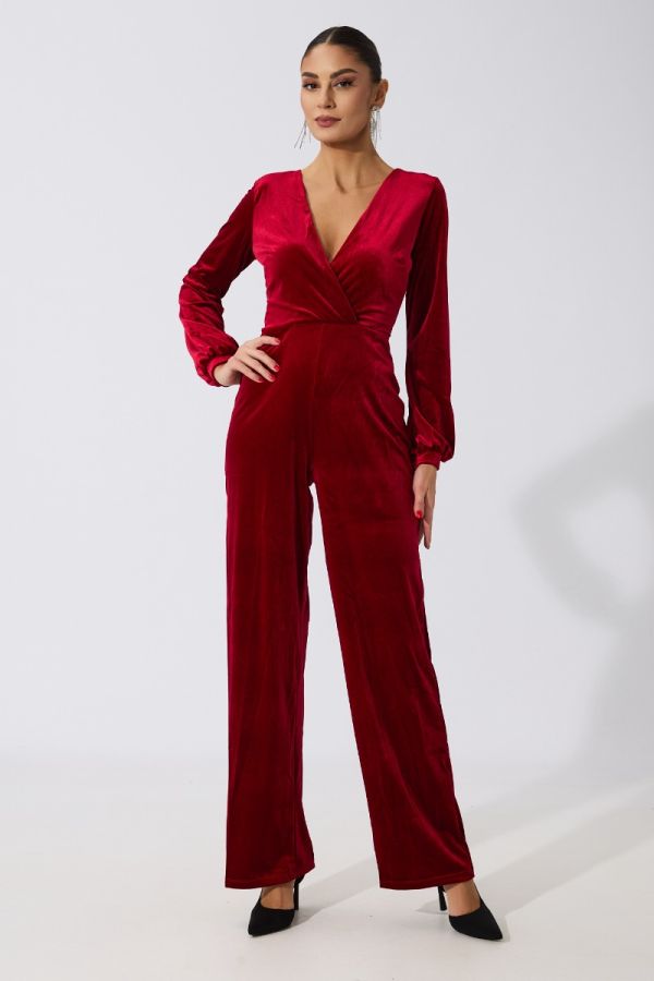 Chloe Red Jumpsuit