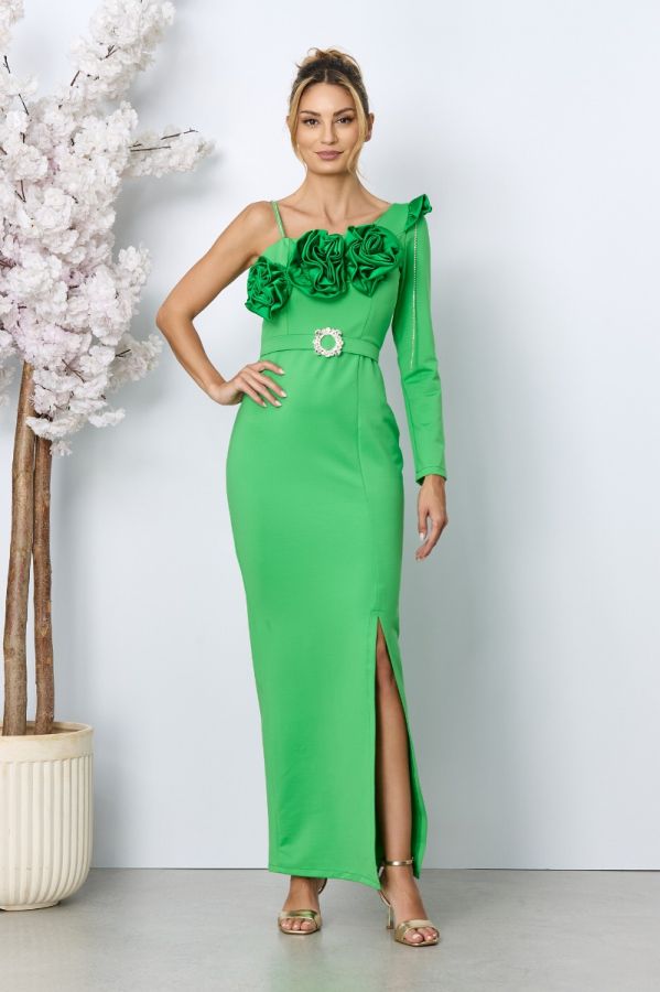 Soledad Light Green occasion Dress