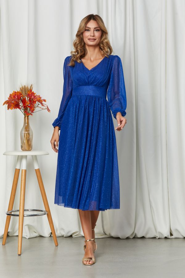 Wilma Royal Blue Dress