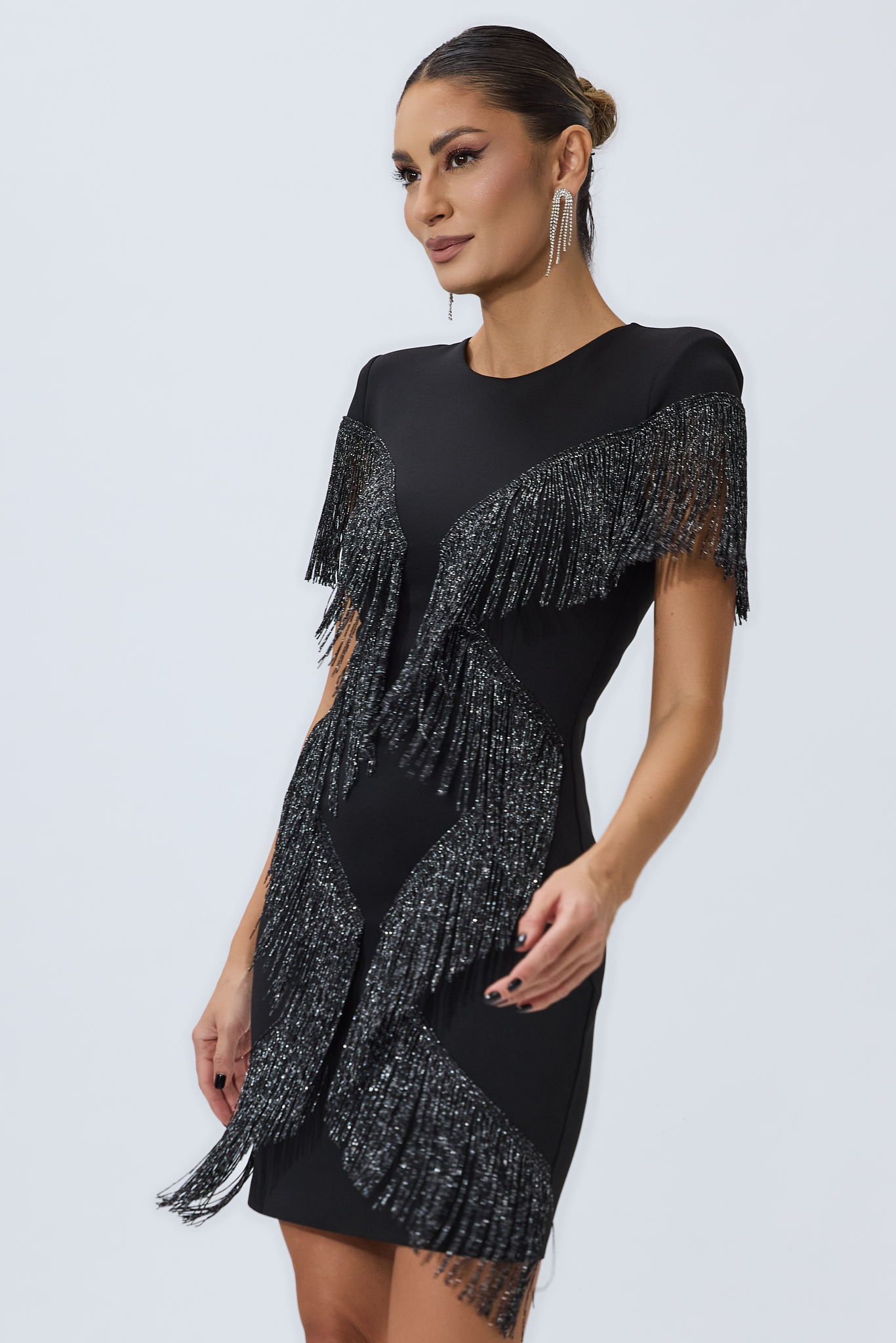 Sienna Black Occasion Dress